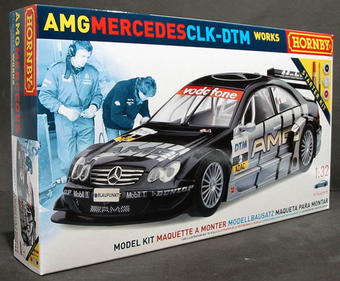 Mercedes CLK kit car (paints & glue included)