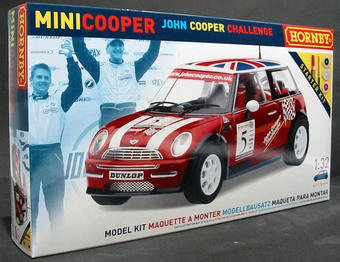 Mini Cooper kit car (paints & glue included)