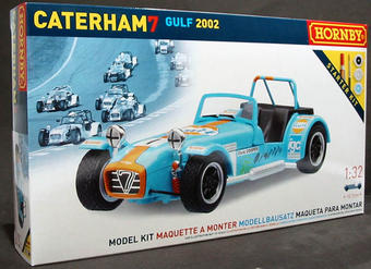 Caterham 7 kit car (paints & glue included)