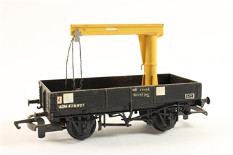 Mobile Crane wagon ADM476401 - converted from Hornby wagon