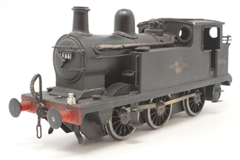 0-6-0T 46661 in BR black with late crest - built from unknown kit