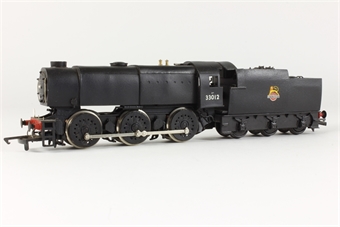 Class Q1 0-6-0 33012 in BR black - converted from Airfix 4F