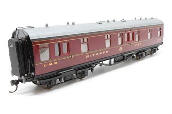 50' kitchen car 30102 in LMS maroon - built from BSL kit