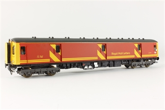 Class 128 DPU 55992 in Royal Mail red - built from DC Kits kit