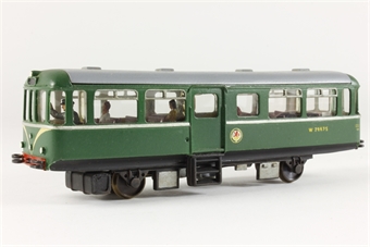 AC Cars Railbus W79975 in BR green - built from Anbrico kit