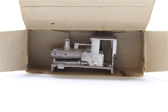 White metal locomotive body - unknown kit