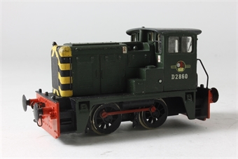 Class 02 D2860 in BR green - built from DJH kit