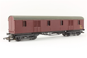 GWR GUV W596 in BR maroon livery - kitbuilt