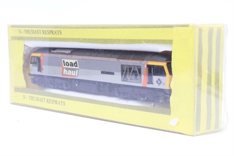 Class 60 60050 in Loadhaul branded triple grey - built from TPM kit on Farish chassis