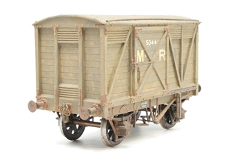 8 Ton Van 5044 in Midland Railway Grey Weathered - Built from unknown kit