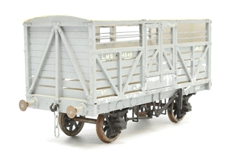 8 Ton Cattle Van 14540 in LMS Grey - Built from unknown kit