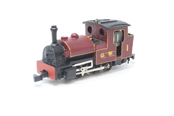 Freelance 0-6-0ST #1 'GW' - built from unknown kit on Marklin chassis