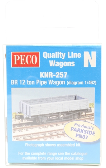 BR diagram 1/462 pipe wagon - plastic kit