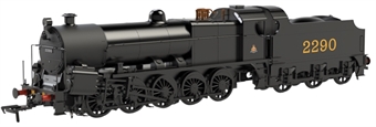 Lickey Banker 0-10-0 22290 'Big Bertha' in LMS black - digital fitted