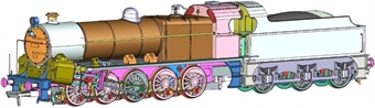 Lickey Banker 0-10-0 2290 'Big Bertha' in Midland Railway black