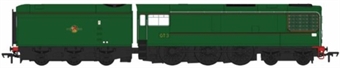 Gas Turbine Prototype 4-6-0 GT3 in BR lined green with late crest