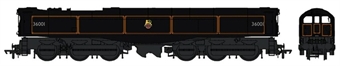 SR 'Leader' 0-6-6-0 in BR black with early emblem - Digital fitted