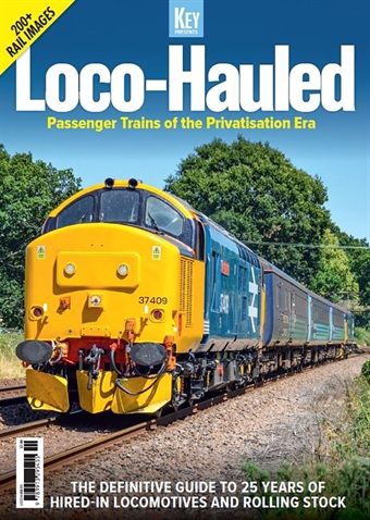 Loco-Hauled passenger trains in the privatisation era - 148 page bookazine