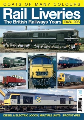 UK Railway liveries compendium - "The British Railways Years" 1948 - 1996 - special edition 146-page bookazine by Colin Marsden