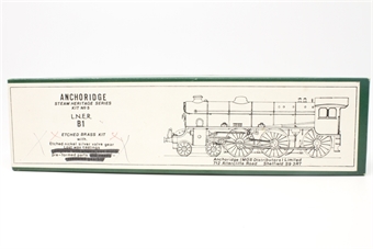 LNER B1 Etched Brass Kit