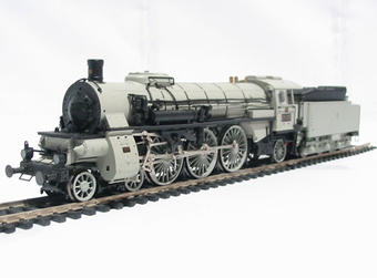 Class IVh 4-6-2 of the Grand Duchy of Baden State Railway in Grey