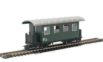 2nd class coach of the Austrian OBB in green livery Epoch V 