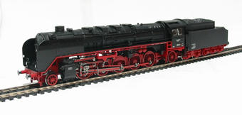 Class BR45 2-10-2 Steam loco of the German DB in black & red livery Epoch 3