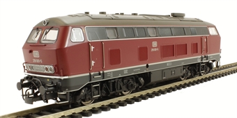Diesel Loco BR 219 Red DB. Era 4