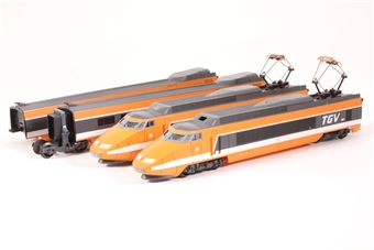 4 Car TGV of the SNCF in Orange/Grey