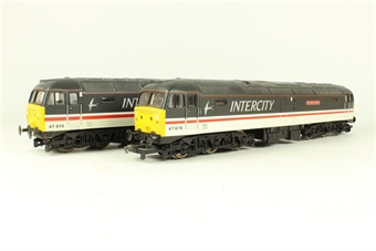 Class 47 47810 'Porterbrook' & 47811 in Intercity Swallow Livery - Limited Edition for Macclesfield Models