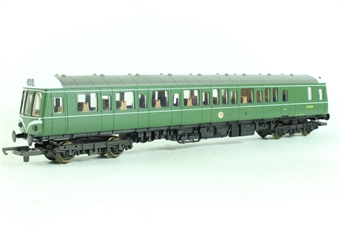 Class 121 W55025 in BR green with speed whiskers