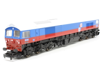 Class 59 59003 'Yeoman Highlander' in DB/Foster Yeoman silver, red and blue - Limited edition of 500