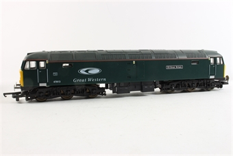 Class 47 47813 "SS Great Britain" in Great Western Trains green livery
