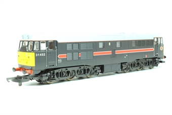 Class 31 31452 in Fragonset Railways Black