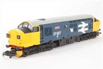 Class 37 37027 'Loch Eil' in BR Large Logo blue - Limited edition of 500
