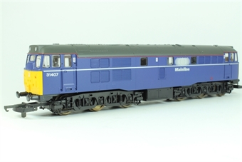 Class 31 31407 in Mainline Blue