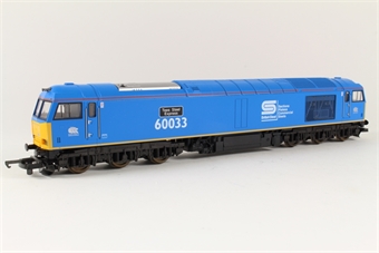 Class 60 60033 'Tees Steel Express' in British Steel blue