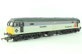 Class 47/3 47376 'Freightliner 1995' in triple grey