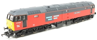 Class 47/4 47624 "Saint Andrew" in RES red livery