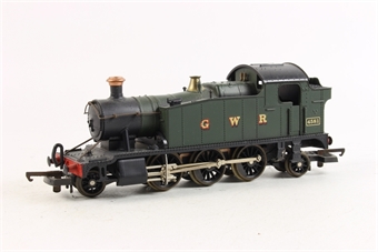 Class 45xx 2-6-2T 4581 in GWR Green