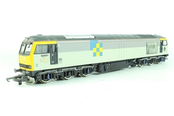 Class 60 60001 'Steadfast' in Railfreight Construction livery