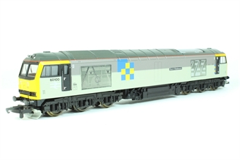 Class 60 60100 'Boar of Badenoch' in Railfreight Construction livery