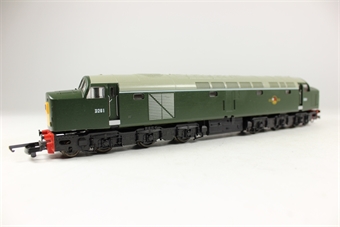 Class 40 D261 in BR Green