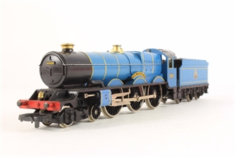 King Class 4-6-0 6009 "King Charles II" in BR Blue