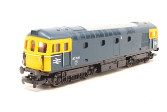Class 33 33105 in BR blue