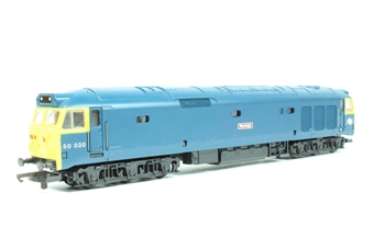 Class 50 50020 'Revenge' in BR blue 