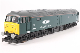 Class 47 47846 'Thor' in Great Western livery