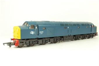 Class 40 40001 in BR Blue