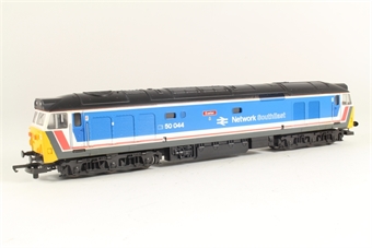Class 50 50044 'Exeter' in Network SouthEast Original livery