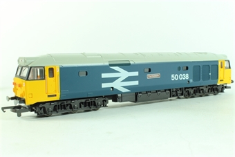 Class 50 50038 'Formidable' in BR large logo blue